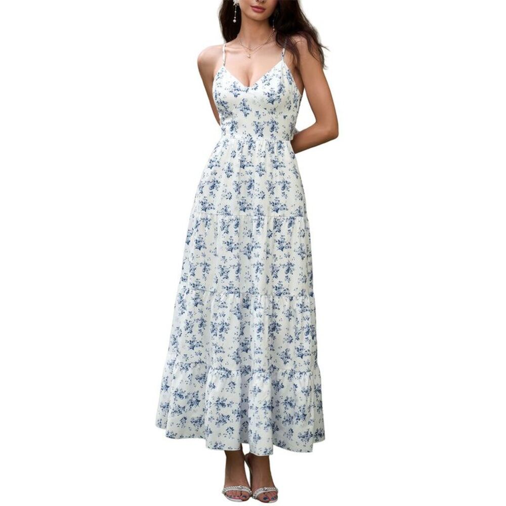Amanda Royal Womens  Maxi Dress